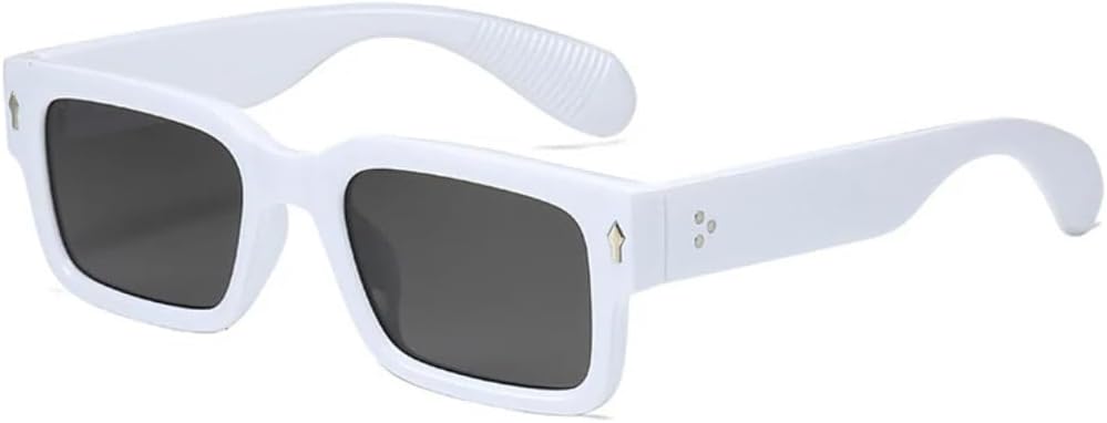 Классические дизайнерские солнцезащитные очки класса люкс для женщин и мужчин, модные винтажные солнцезащитные очки с заклепками, трендовые солнцезащитные очки для женщин с защитой от УФ-излучения UV400 SZVVBKK, White Black
Классические дизайнерские солнцезащитные очки класса люкс для женщин и мужчин, модные винтажные солнцезащитные очки с заклепками, трендовые солнцезащитные очки для женщин с защитой от УФ-излучения UV400 SZVVBKK, White Black