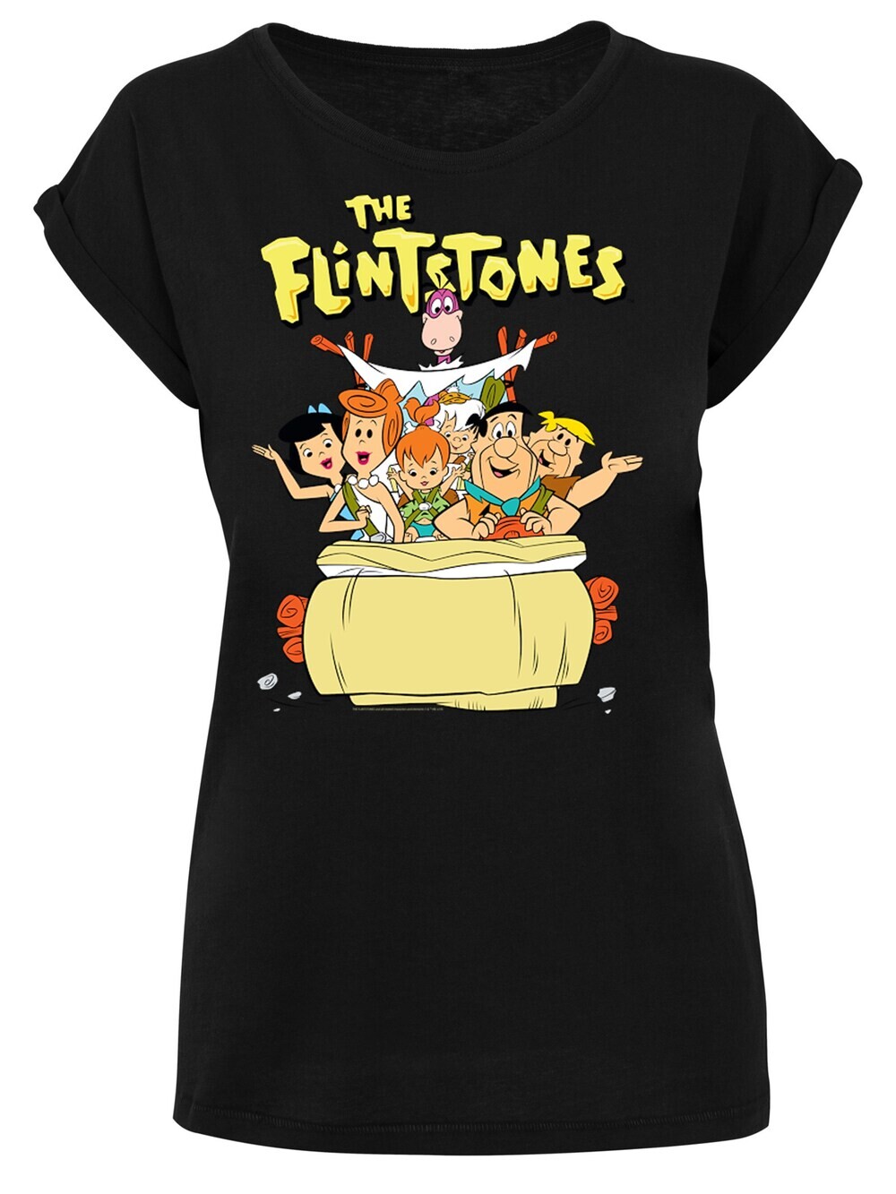 Рубашка F4Nt4Stic Die Familie Feuerstein The Ride, черный 
Рубашка F4Nt4Stic Die Familie Feuerstein The Ride, черный