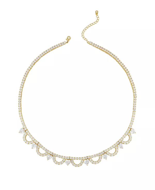 Теннисное ожерелье из латуни с 18-каратным золотым покрытием Heymaeve, gold
Теннисное ожерелье из латуни с 18-каратным золотым покрытием Heymaeve, gold