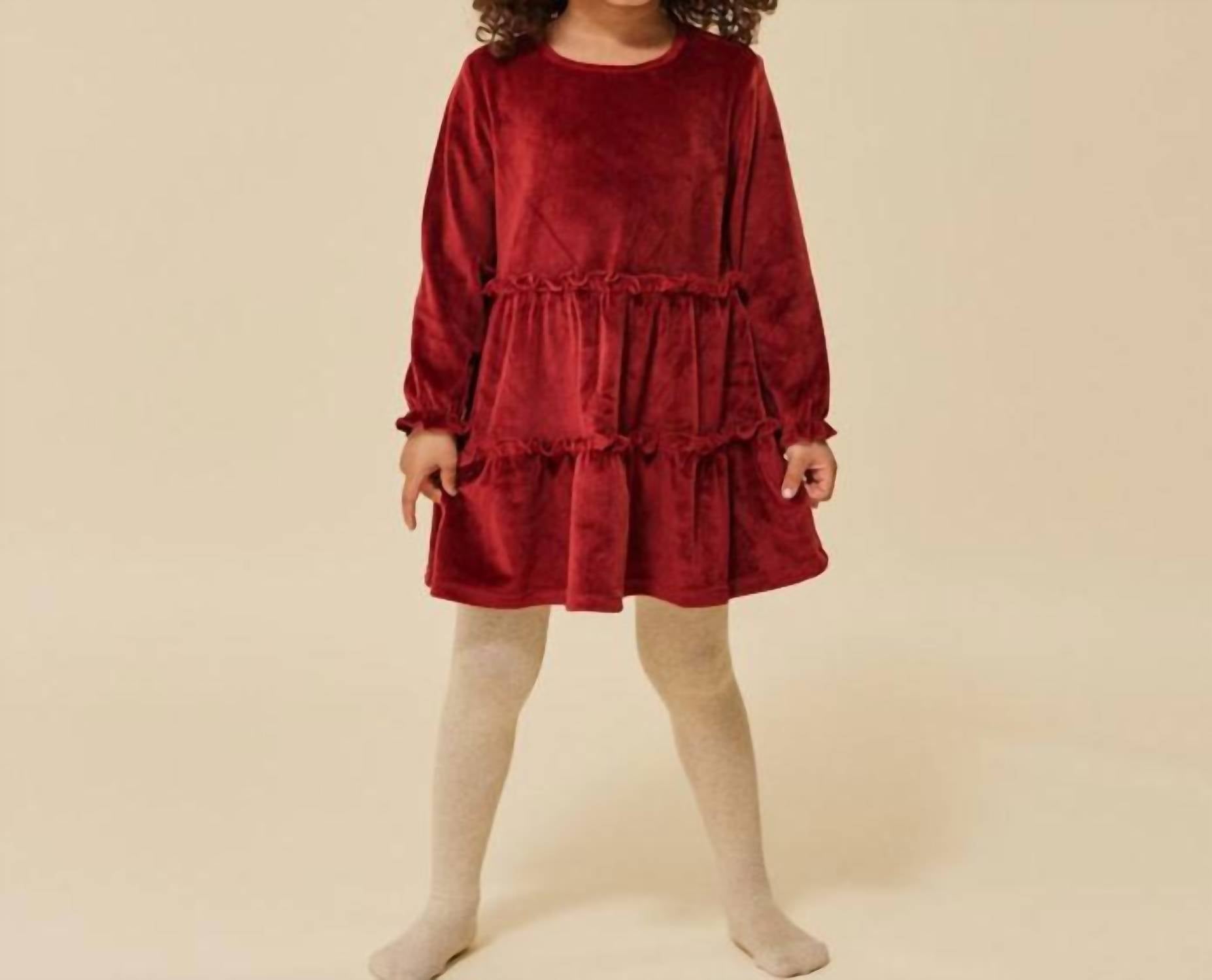 Красное платье с бубенчиками Konges Sløjd
Красное платье с бубенчиками Konges Sløjd