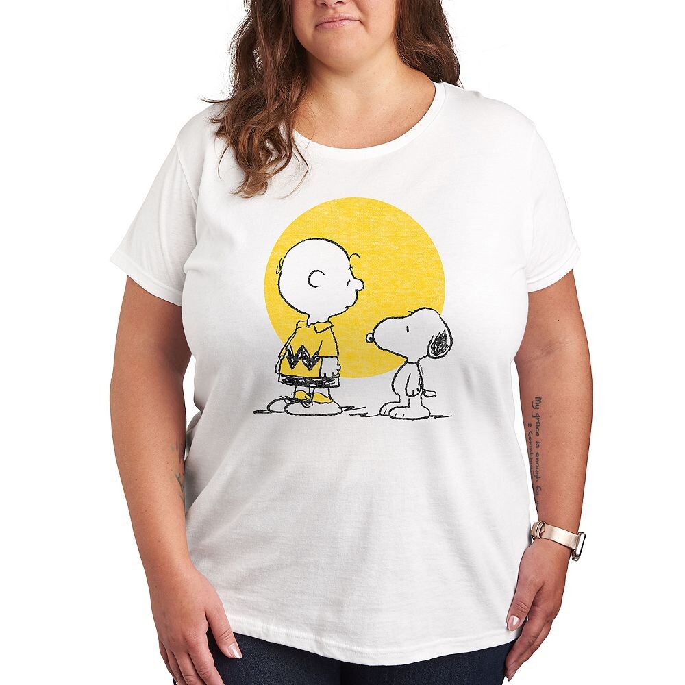 Футболка Plus Peanuts Charlie Brown & Snoopy Hearts с рисунком Licensed Character, белый
Футболка Plus Peanuts Charlie Brown & Snoopy Hearts с рисунком Licensed Character, белый