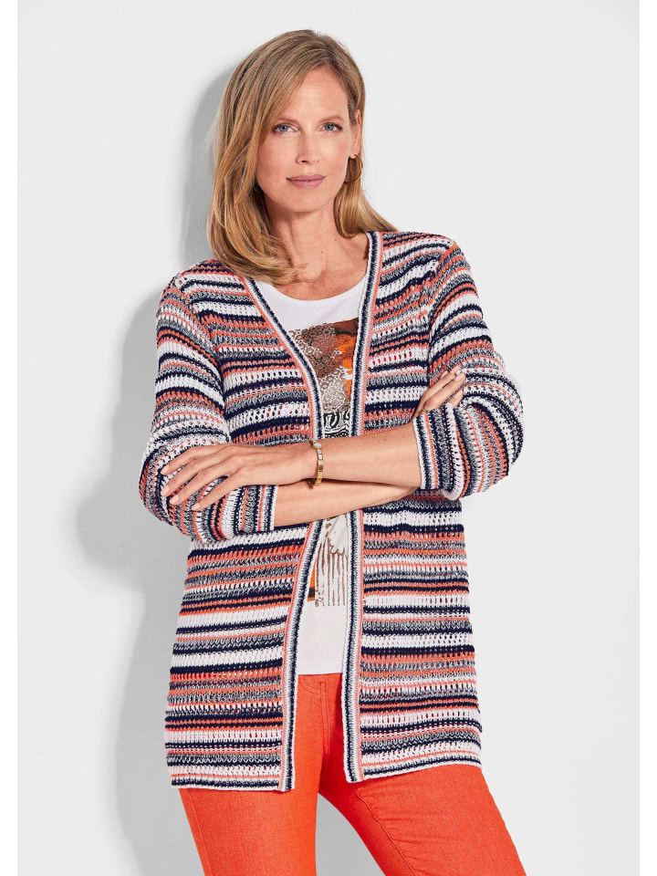 Кардиган GOLDNER, цвет cremeweiß/pfirsich/gemustert
Кардиган GOLDNER, цвет cremeweiß/pfirsich/gemustert