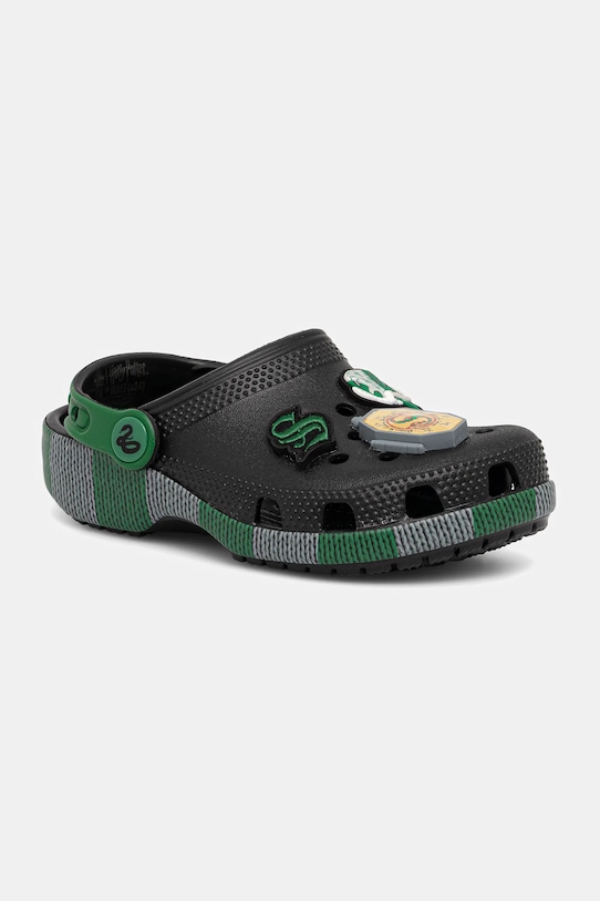 Детские шлепанцы CLASSIC SLYTHERIN CLOG Crocs, черный
Детские шлепанцы CLASSIC SLYTHERIN CLOG Crocs, черный