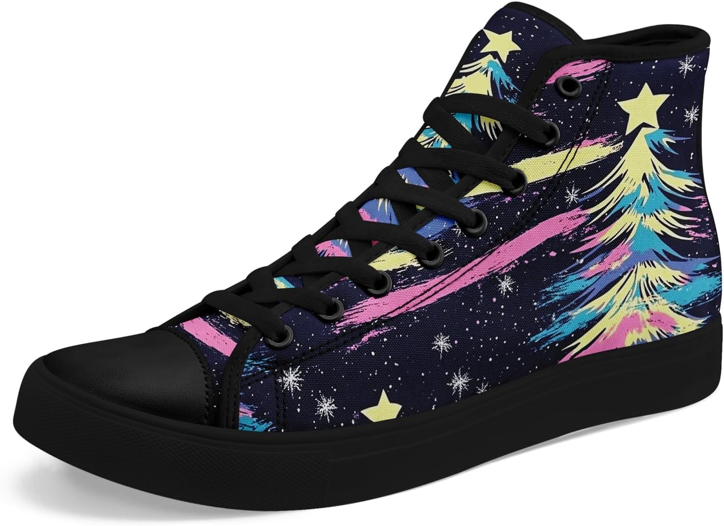 Рождественские высокие кеды из ткани для женщин и мужчин, праздничный подарок, удобные стильные плоские кроссовки для прогулок Awsole, черный/синий/желтый/розовый
Рождественские высокие кеды из ткани для женщин и мужчин, праздничный подарок, удобные стильные плоские кроссовки для прогулок Awsole, черный/синий/желтый/розовый