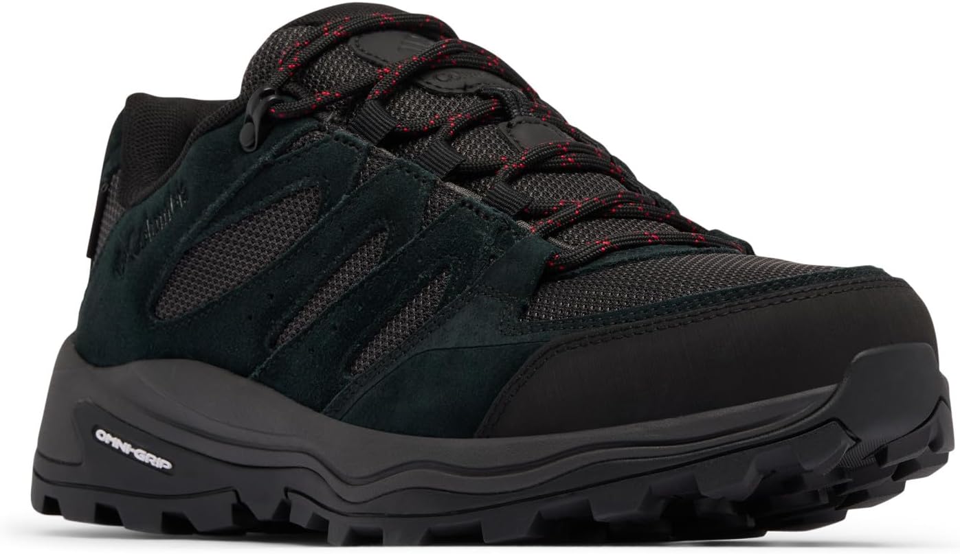 Columbia Mens Redmond Iv Low Waterproof, Black/Mountain Red
Columbia Mens Redmond Iv Low Waterproof, Black/Mountain Red