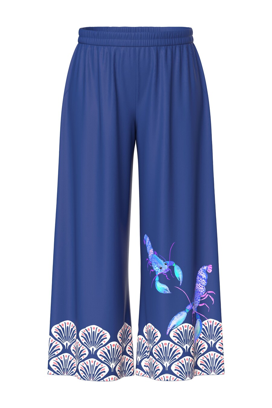Тканевые брюки Ulla Popken Wide leg Pants, цвет indigo/aqua/dark blue
Тканевые брюки Ulla Popken Wide leg Pants, цвет indigo/aqua/dark blue