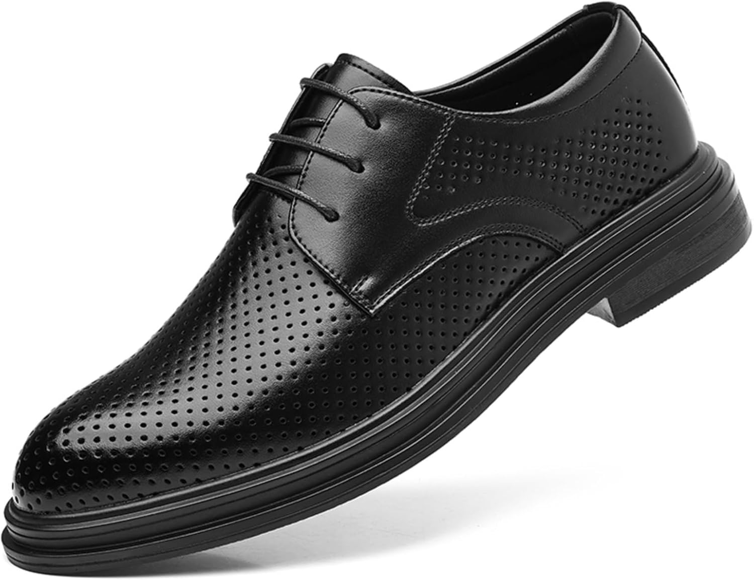 Мужские модные дышащие туфли-оксфорды из мягкой кожи с ажурным дизайном, на шнуровке, низкие, с круглым носком, на массивном каблуке, нескользящие, повседневные, для вождения, ходьбы, легкие Qwuieoin, черный
Мужские модные дышащие туфли-оксфорды из мягкой кожи с ажурным дизайном, на шнуровке, низкие, с круглым носком, на массивном каблуке, нескользящие, повседневные, для вождения, ходьбы, легкие Qwuieoin, черный