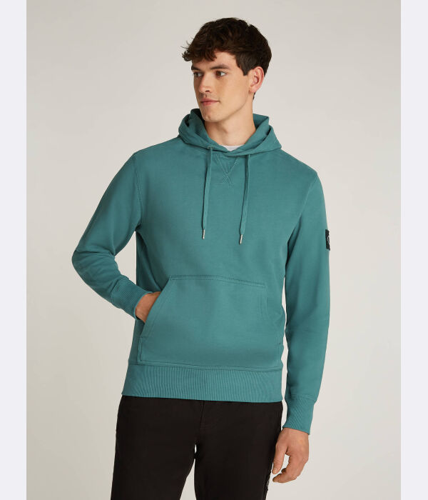 Толстовка мужская Calvin Klein Jeans однотонная с монограммой, зеленый
Толстовка мужская Calvin Klein Jeans однотонная с монограммой, зеленый