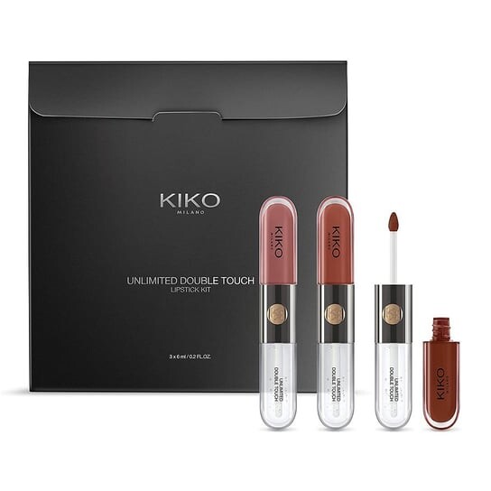 Подарочный набор для макияжа, 3 шт. KIKO Milano, Unlimited Double Touch Lipstick Kit
Подарочный набор для макияжа, 3 шт. KIKO Milano, Unlimited Double Touch Lipstick Kit
