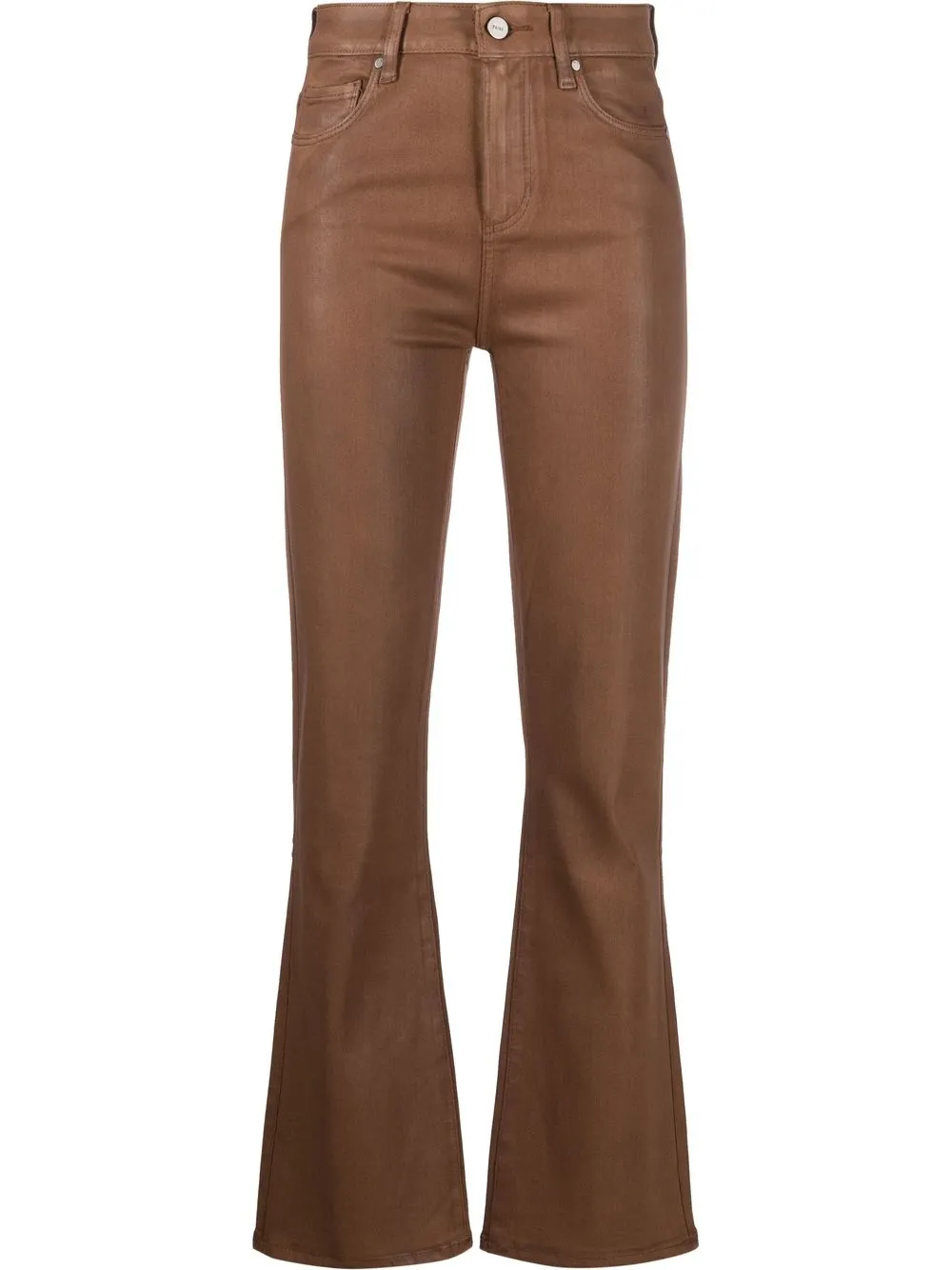 Расклешенные джинсы средней посадки PAIGE, коричневый
Расклешенные джинсы средней посадки PAIGE, коричневый