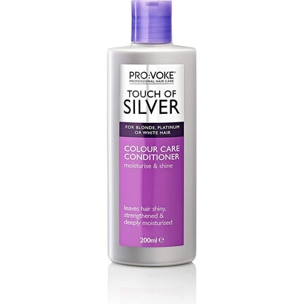 Кондиционер для ухода за цветом Touch Of Silver Provoke, фиолетовый, 200 миллилитров 200 мл
Кондиционер для ухода за цветом Touch Of Silver Provoke, фиолетовый, 200 миллилитров 200 мл