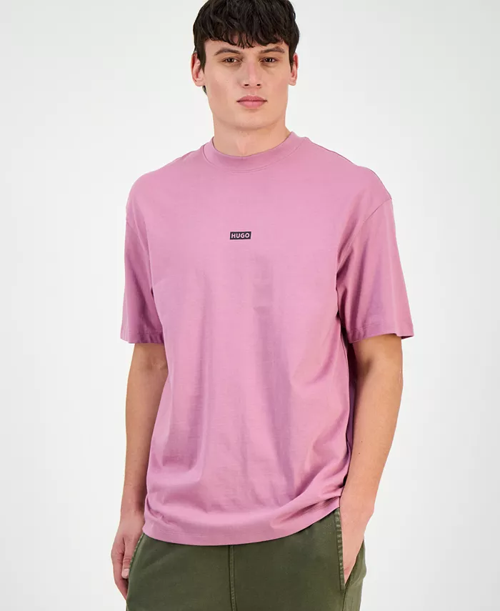 Мужская футболка Nalono с коротким рукавом и логотипом Hugo Boss, розовый
Мужская футболка Nalono с коротким рукавом и логотипом Hugo Boss, розовый
