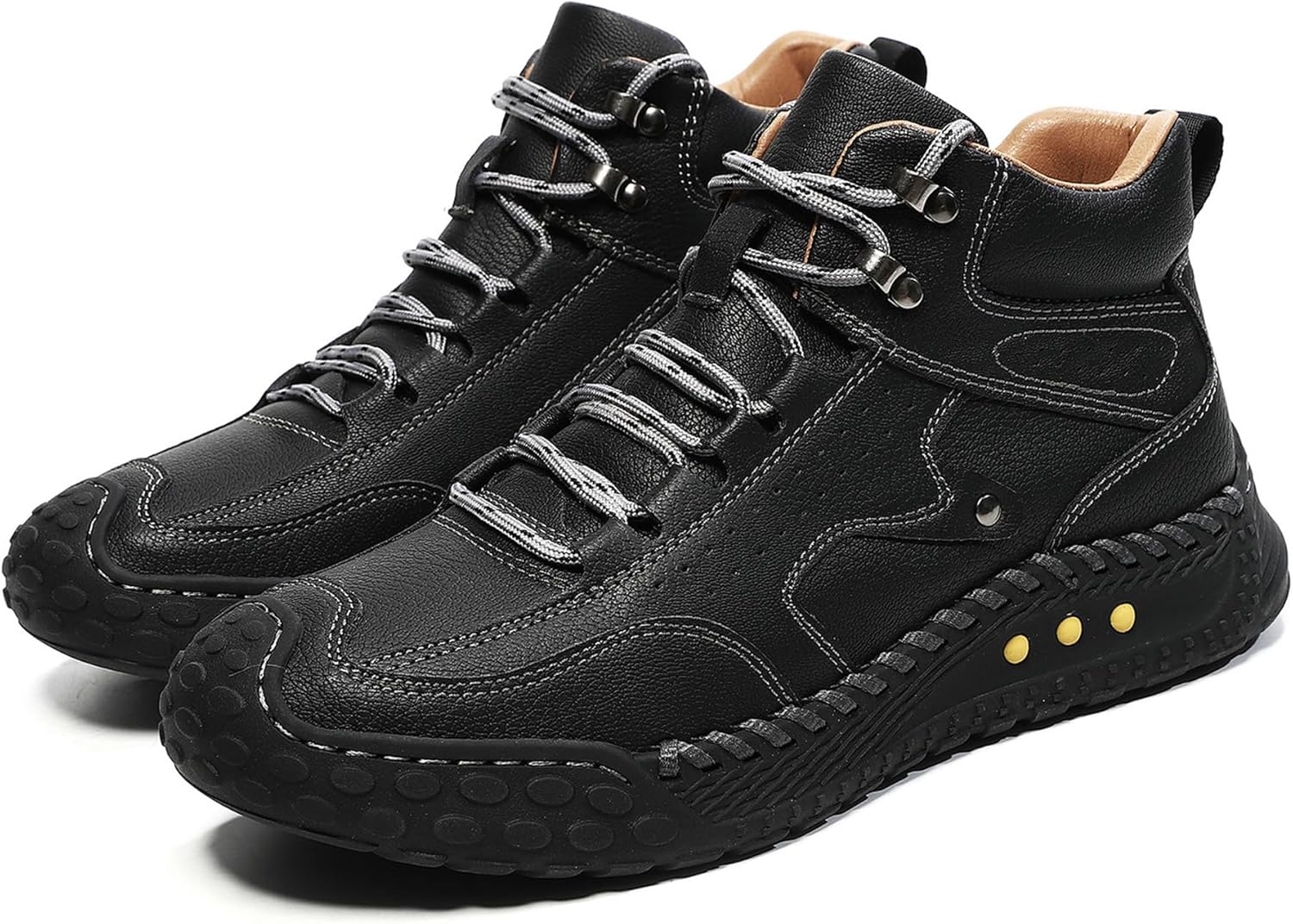 Мужские повседневные кожаные сапоги CrazySavage, ручной работы, модель Чукка до щиколотки, черный
Мужские повседневные кожаные сапоги CrazySavage, ручной работы, модель Чукка до щиколотки, черный