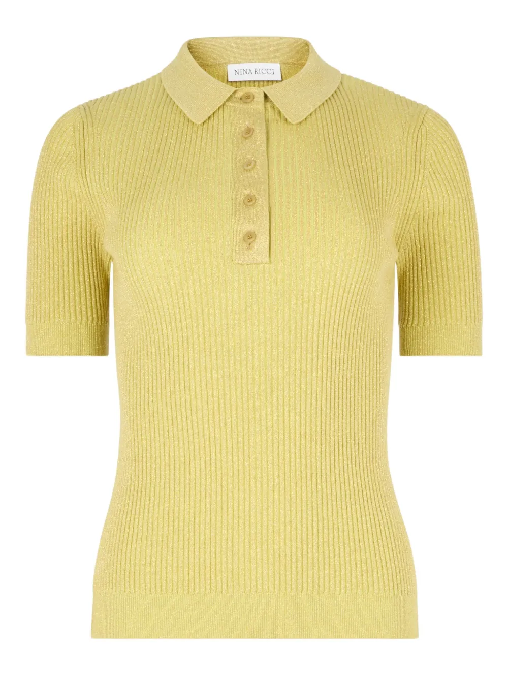 Рубашка поло в рубчик Nina Ricci, желтый
Рубашка поло в рубчик Nina Ricci, желтый