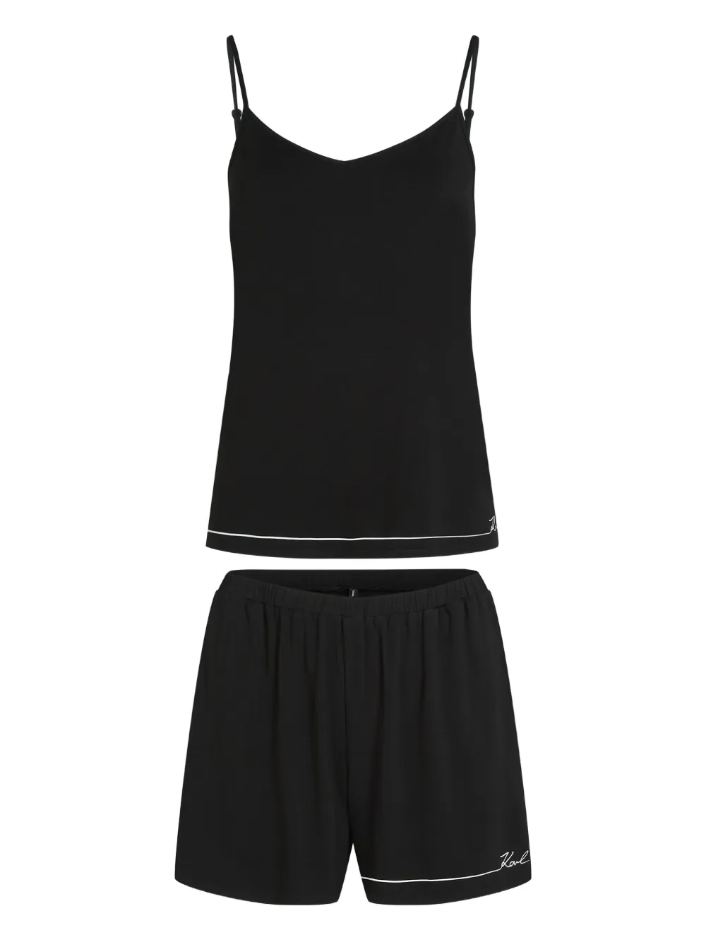 Пижама с логотипом Karl Lagerfeld, черный
Пижама с логотипом Karl Lagerfeld, черный