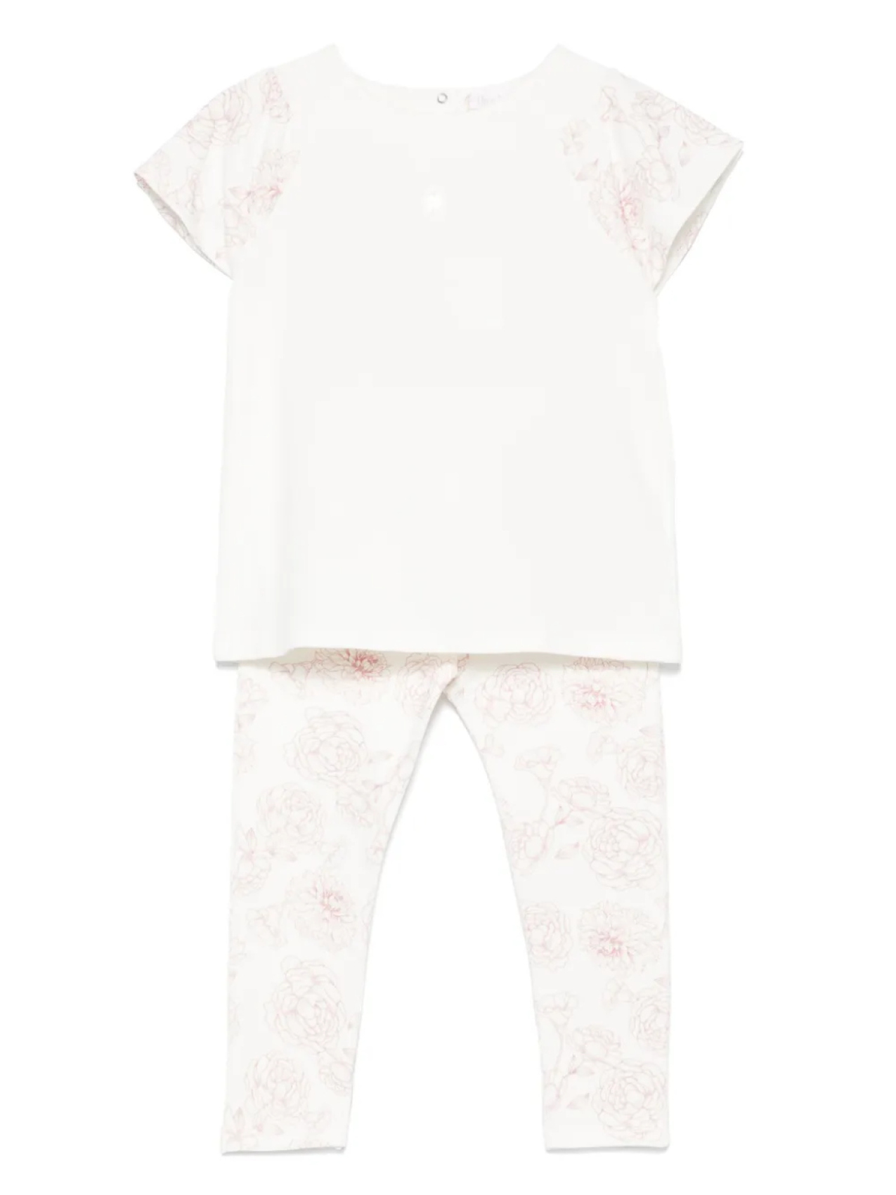 Комплект из топа и брюк с цветочным принтом Patachou, розовый
Комплект из топа и брюк с цветочным принтом Patachou, розовый