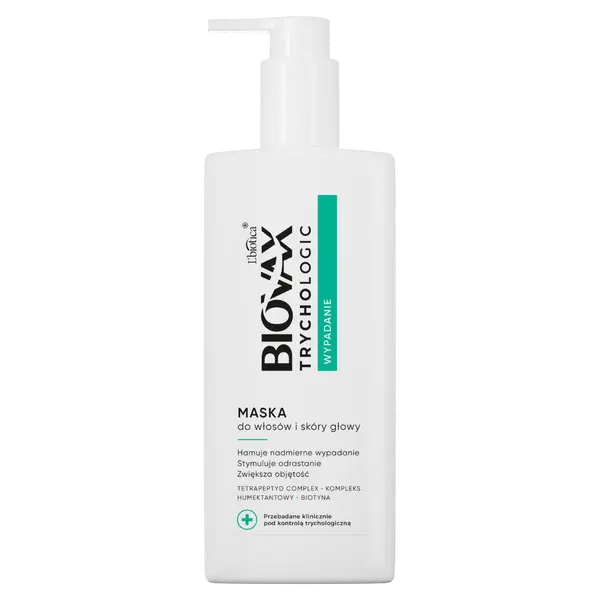 Маска для кожи головы и выпадения волос, 200 мл L'Biotica Biovax Trychologic
Маска для кожи головы и выпадения волос, 200 мл L'Biotica Biovax Trychologic
