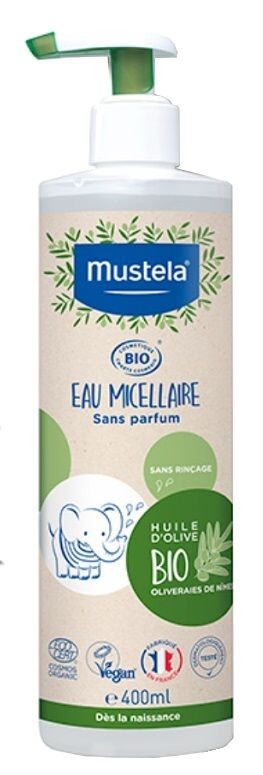 Mustela Bio мицеллярная вода, 400 ml
Mustela Bio мицеллярная вода, 400 ml