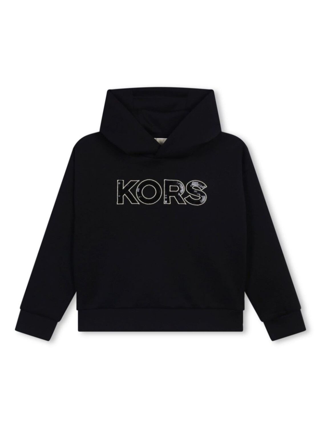 Michael Kors Kids худи из джерси с пайетками, черный
Michael Kors Kids худи из джерси с пайетками, черный
