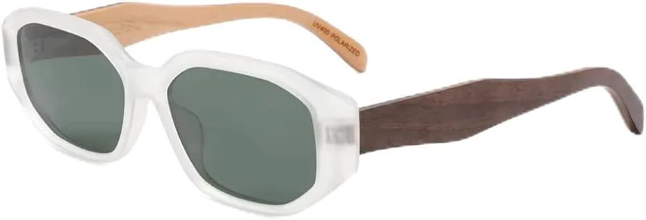 Классические ретро-солнцезащитные очки-авиаторы квадратной формы для женщин/мужчин, шестиугольная оправа, деревянные дужки, поляризованные темные линзы Generic, Clear
Классические ретро-солнцезащитные очки-авиаторы квадратной формы для женщин/мужчин, шестиугольная оправа, деревянные дужки, поляризованные темные линзы Generic, Clear