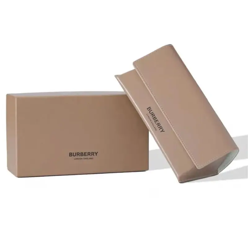 Металлопластиковая прямоугольная оправа для очков унисекс черная Burberry