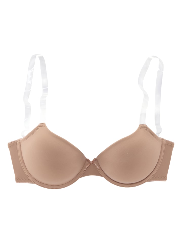 Бюстгальтер с подушечками цвета нуги LASCANA
Бюстгальтер с подушечками цвета нуги LASCANA