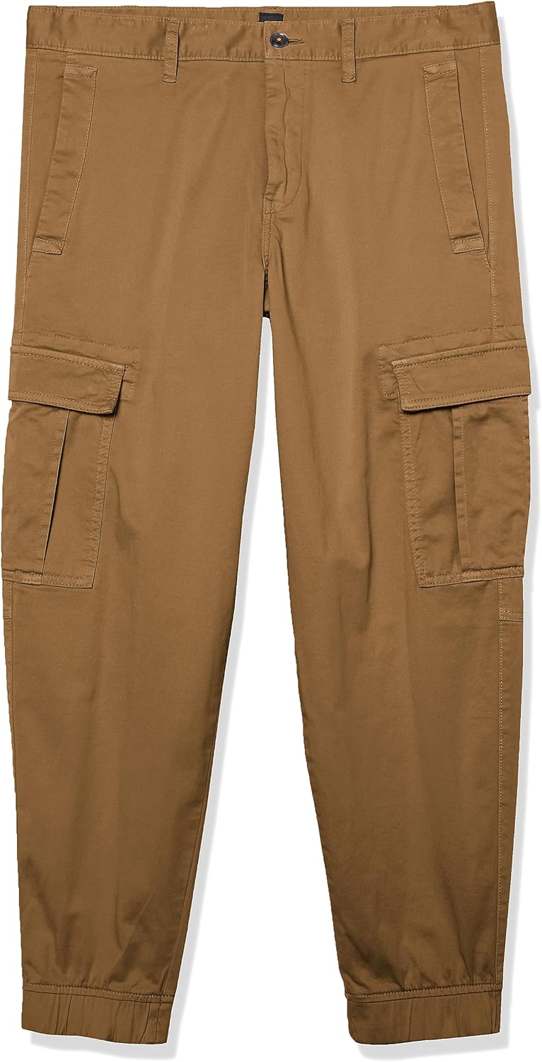 Брюки BOSS с карманами-карго из мягкого хлопкового твила, Trout Green
Брюки BOSS с карманами-карго из мягкого хлопкового твила, Trout Green