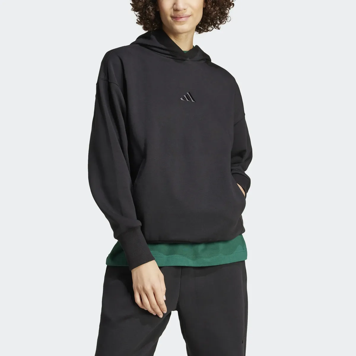 Толстовка Adidas Sportswear с капюшоном "W ALL SZN BF HD", черный
Толстовка Adidas Sportswear с капюшоном "W ALL SZN BF HD", черный