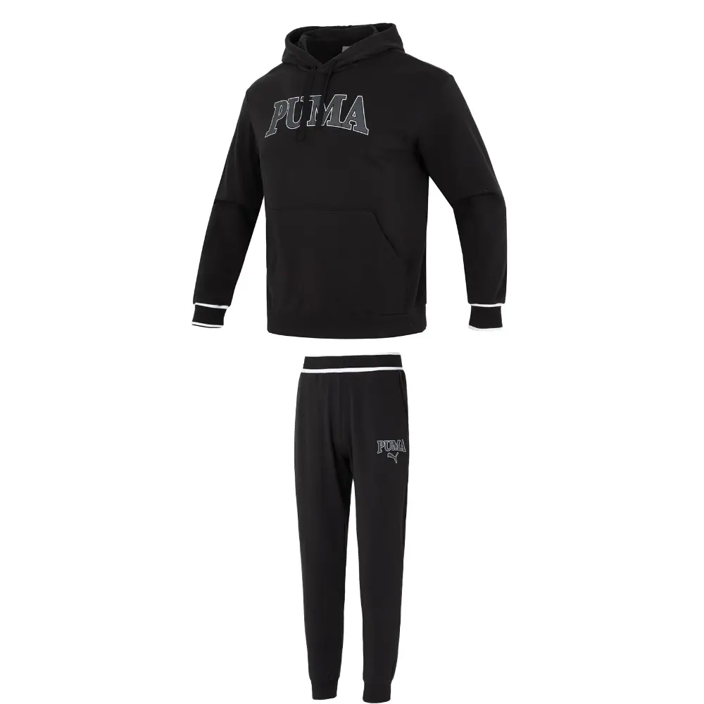 Спортивный костюм мужской комплект black PUMA, черный
Спортивный костюм мужской комплект black PUMA, черный