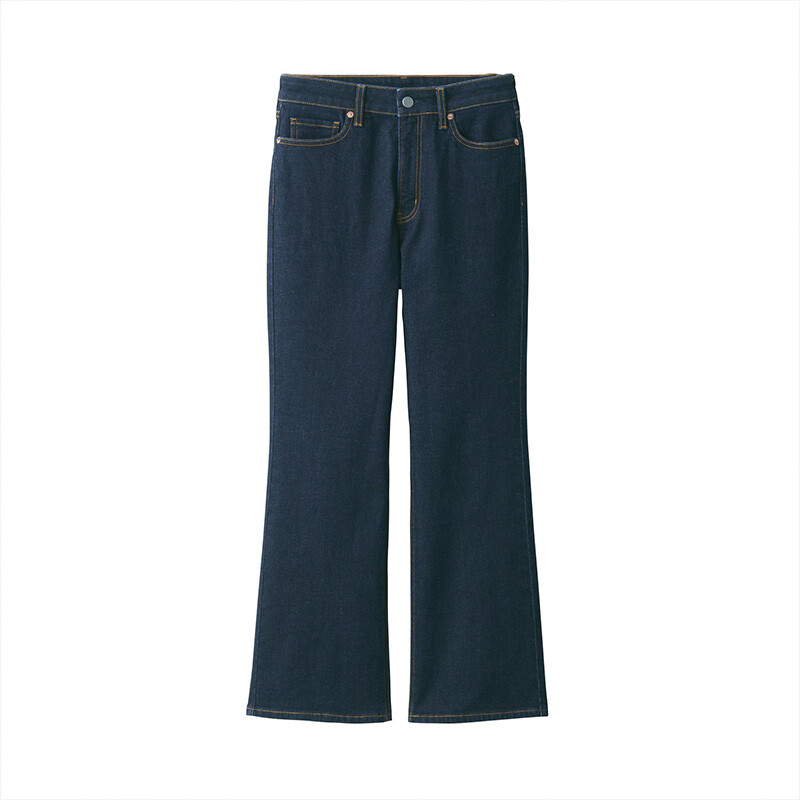 Брюки женские Muji расклешенные, темно-синий
Брюки женские Muji расклешенные, темно-синий