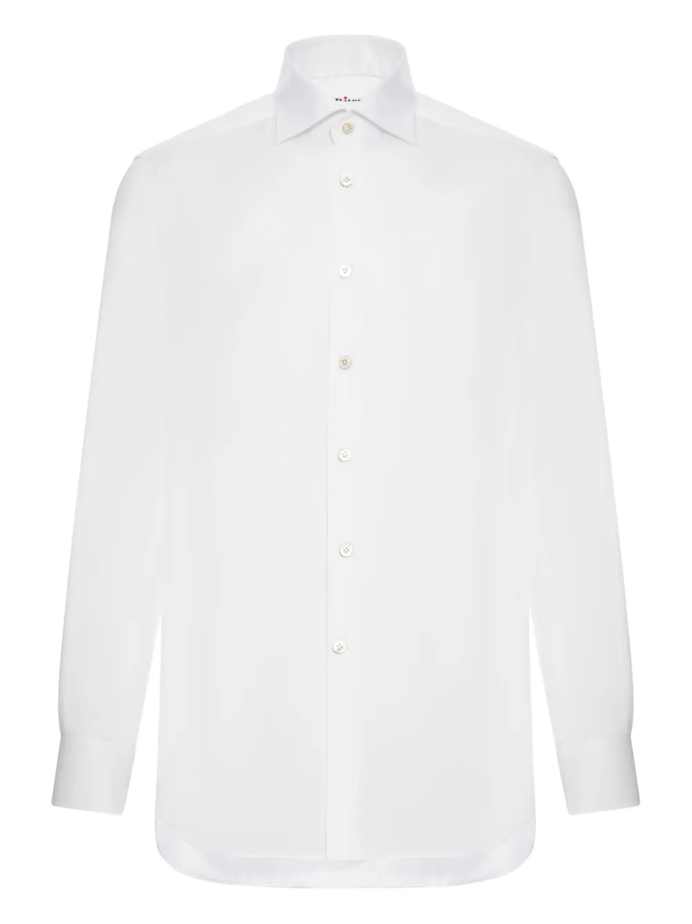 Рубашка из хлопка на пуговицах Kiton, белый
Рубашка из хлопка на пуговицах Kiton, белый