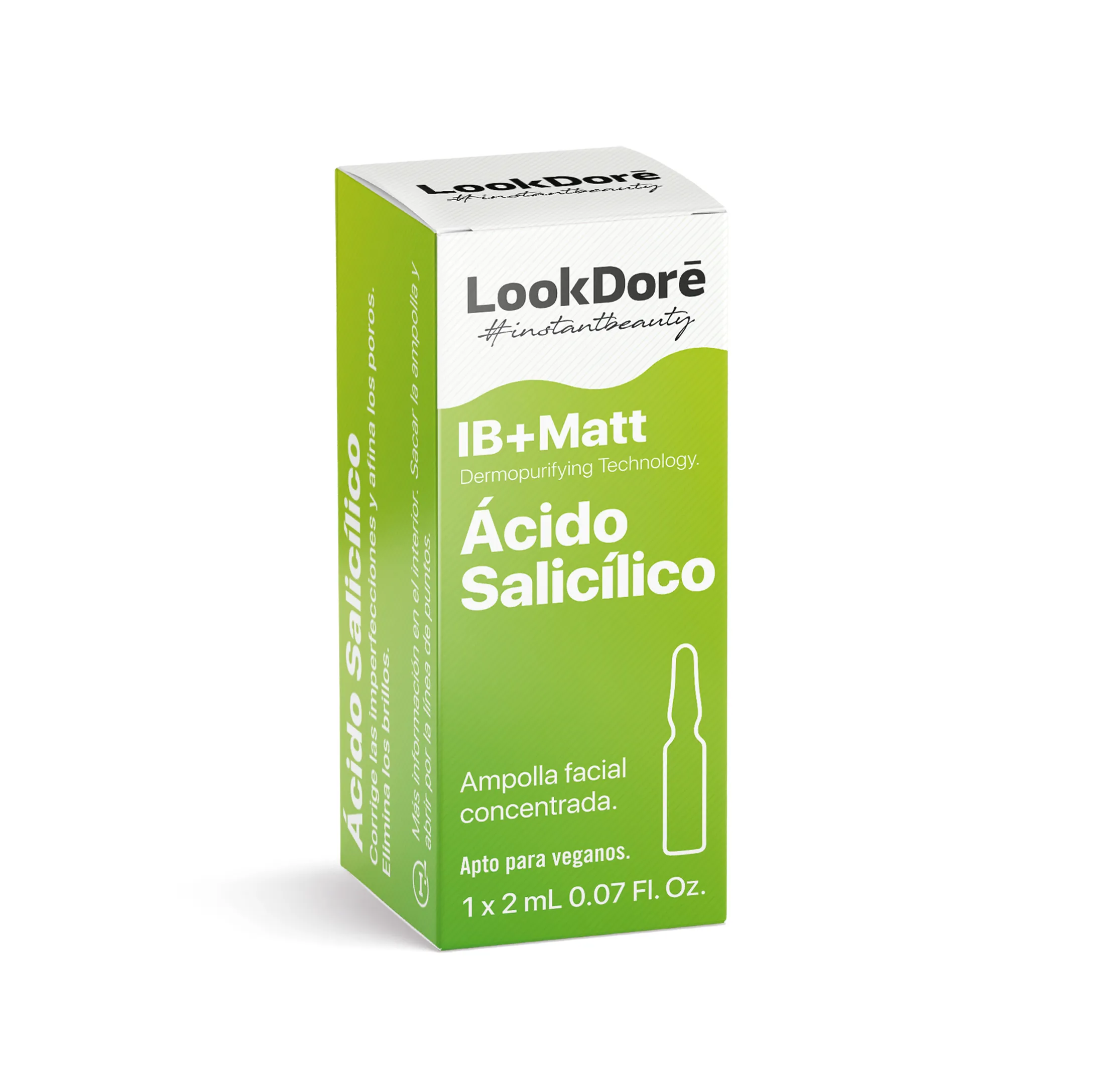 Салициловая кислота в ампулах Ib + Matt Lookdore, 2 ml
Салициловая кислота в ампулах Ib + Matt Lookdore, 2 ml