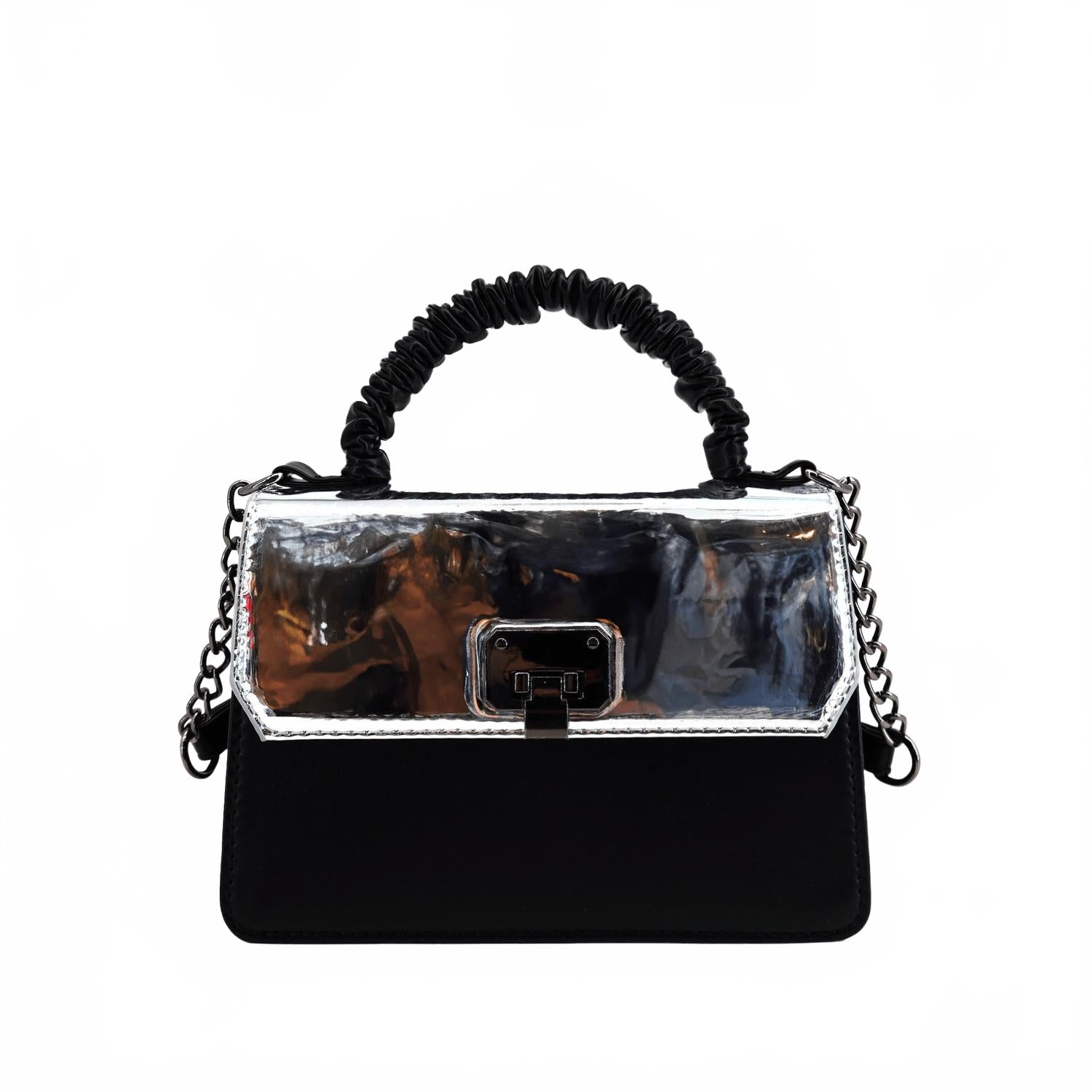 Женская металлизированная веганская сумка-кроссбоди Blaze в черном цвете Like Dreams
Женская металлизированная веганская сумка-кроссбоди Blaze в черном цвете Like Dreams