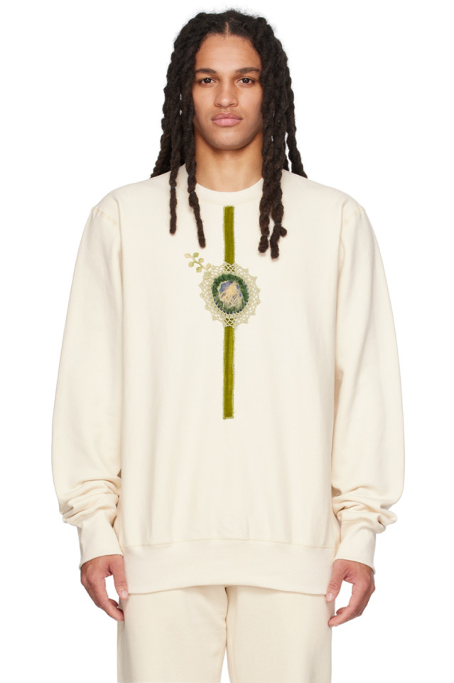 Свитшот с аппликацией Bentgablenits, цвет cream
Свитшот с аппликацией Bentgablenits, цвет cream