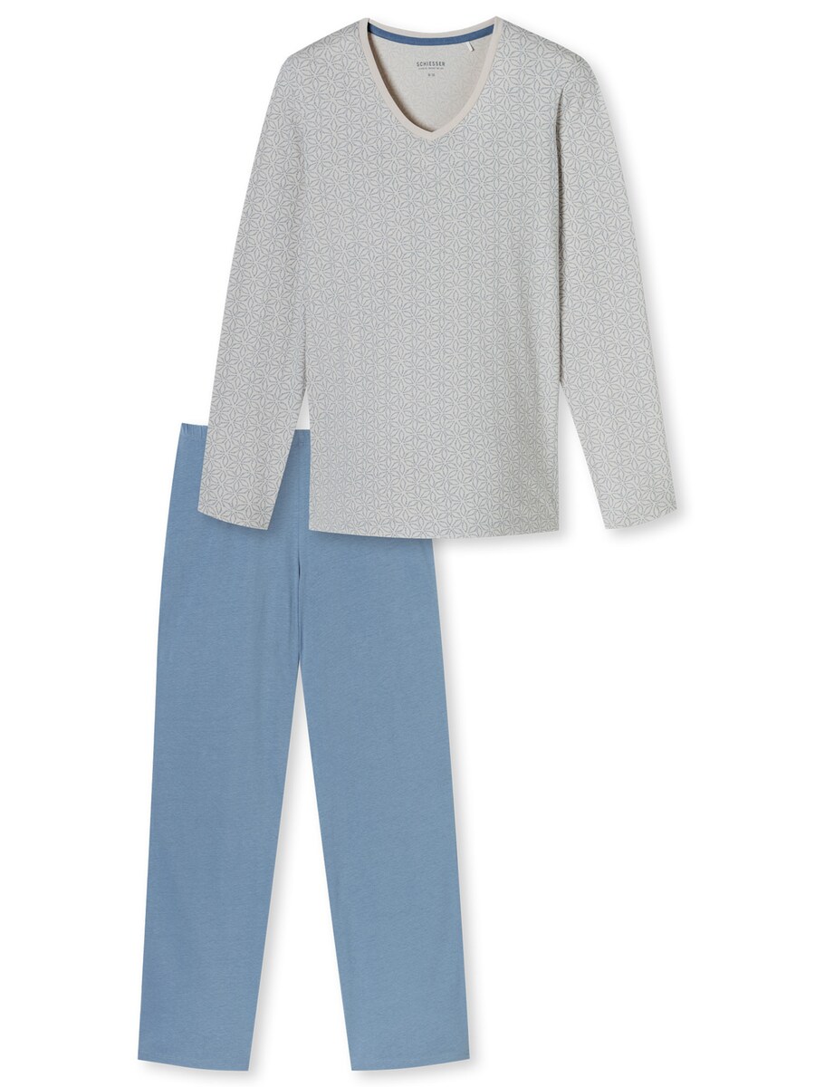 Пижама SCHIESSER, цвет Beige/Blue
Пижама SCHIESSER, цвет Beige/Blue