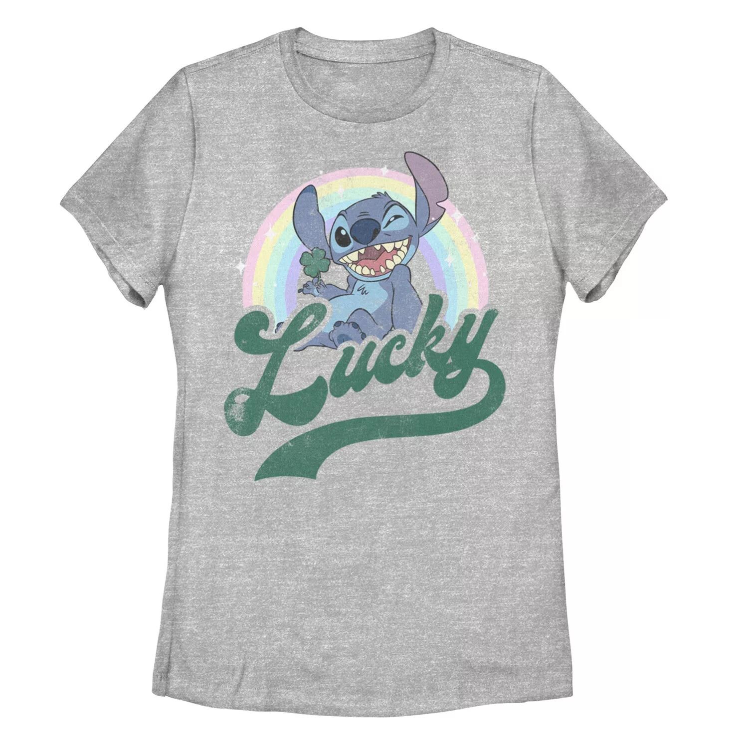 Футболка St. Paddy's Lucky Rainbow с портретом Disney's Lilo & Stitch Juniors Licensed Character
Футболка St. Paddy's Lucky Rainbow с портретом Disney's Lilo & Stitch Juniors Licensed Character