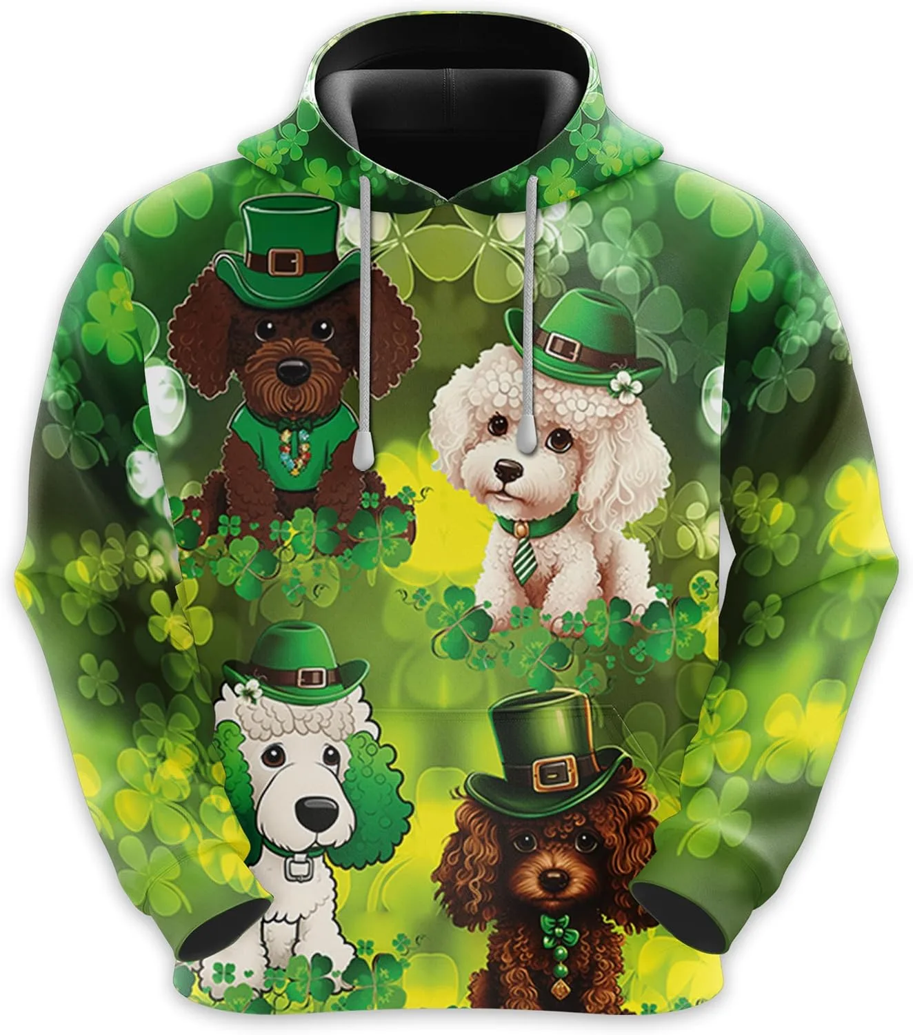 Толстовка с капюшоном Happy Patrick's Day для мужчин, серия 74 с 3D клевером 228CLOSET
Толстовка с капюшоном Happy Patrick's Day для мужчин, серия 74 с 3D клевером 228CLOSET
