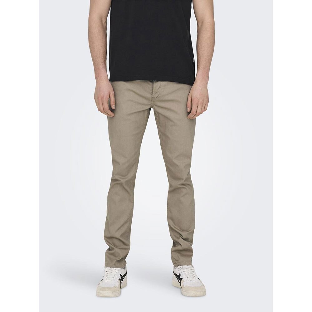 Брюки Only & Sons Loom Life Slim Twill 4452, бежевый
Брюки Only & Sons Loom Life Slim Twill 4452, бежевый