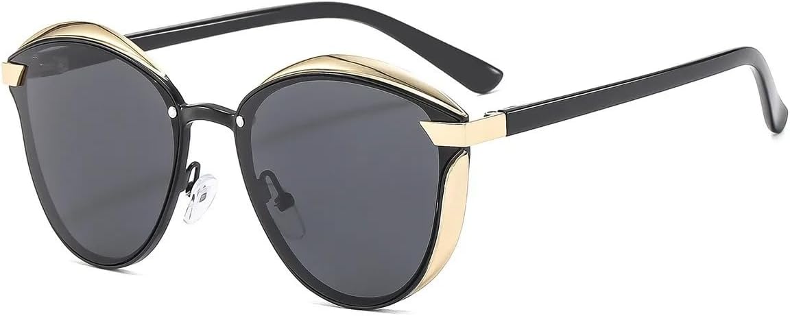 Модные солнцезащитные очки в оправе «кошачий глаз» для женщин, идеально подходящие для уличной фотосъемки на открытом воздухе, с защитой от УФ-излучения UV400 TKKTLLT, Black
Модные солнцезащитные очки в оправе «кошачий глаз» для женщин, идеально подходящие для уличной фотосъемки на открытом воздухе, с защитой от УФ-излучения UV400 TKKTLLT, Black