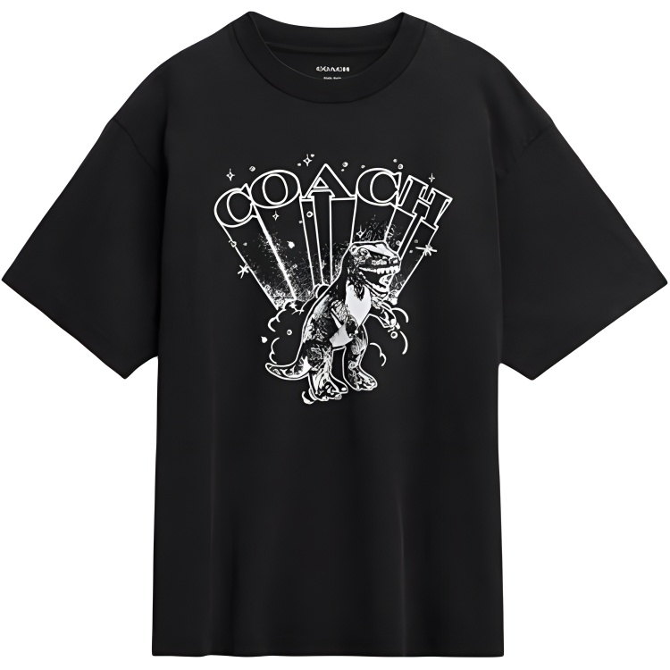 COACH Футболка мужская черная, Черный, COACH Футболка мужская черная
COACH Футболка мужская черная, Черный, COACH Футболка мужская черная