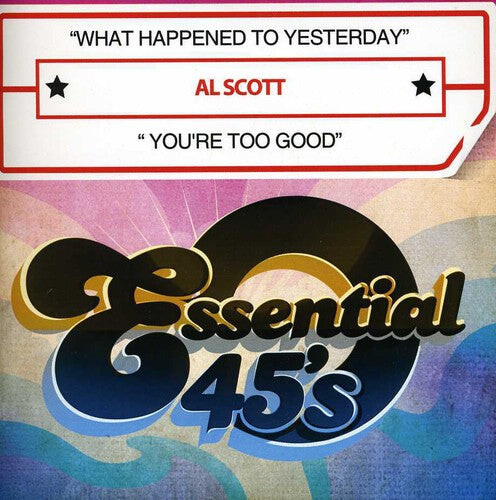 CD диск Scott, Al: What Happened to Yesterday / You're Too Good
CD диск Scott, Al: What Happened to Yesterday / You're Too Good