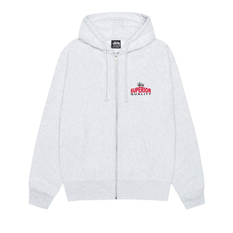 Худи Stussy Superior Quality Zip Hoodie, Ash Heather
Худи Stussy Superior Quality Zip Hoodie, Ash Heather