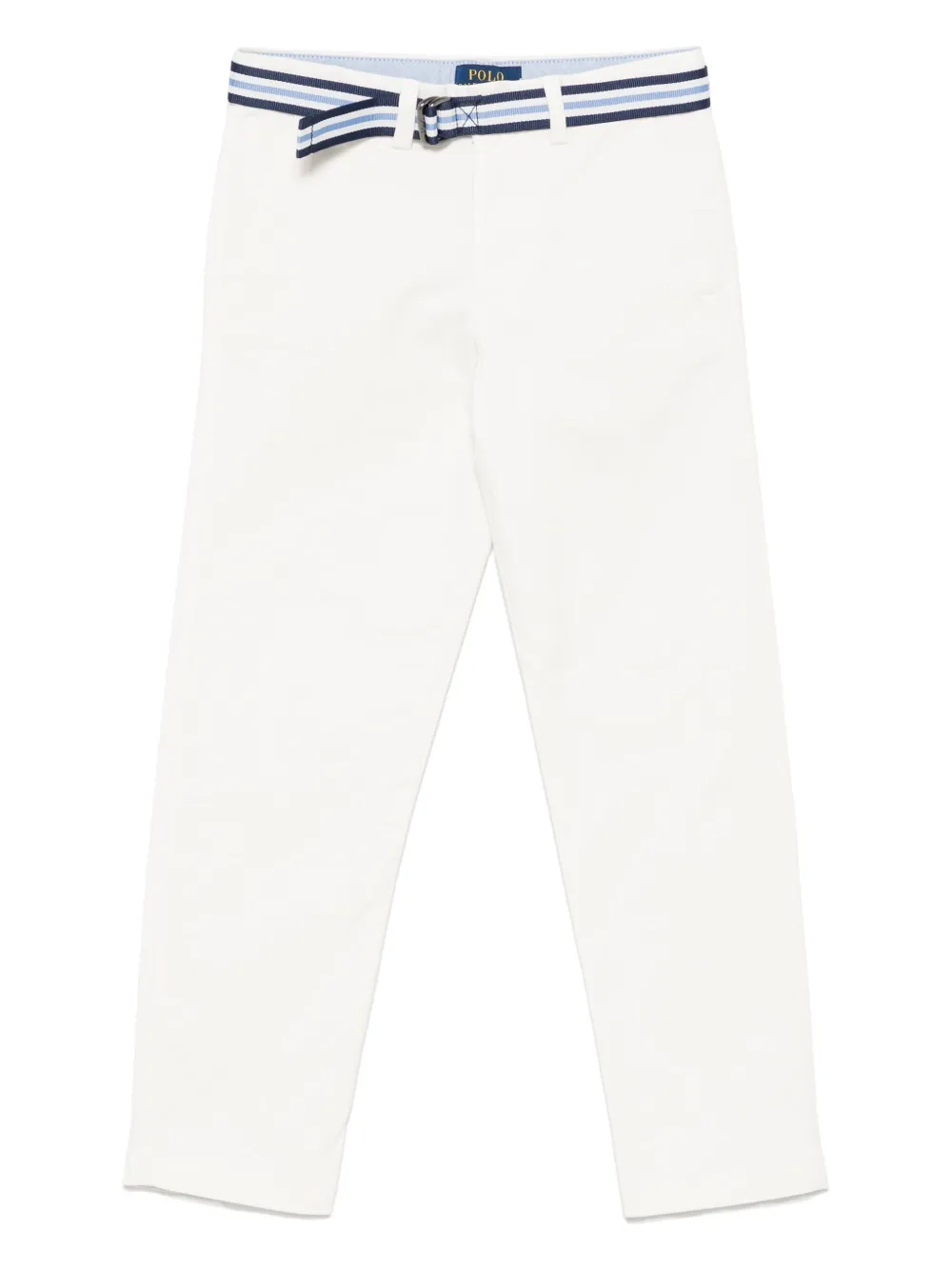 Брюки с вышивкой Polo Pony POLO RALPH LAUREN KIDS, белый 
Брюки с вышивкой Polo Pony POLO RALPH LAUREN KIDS, белый