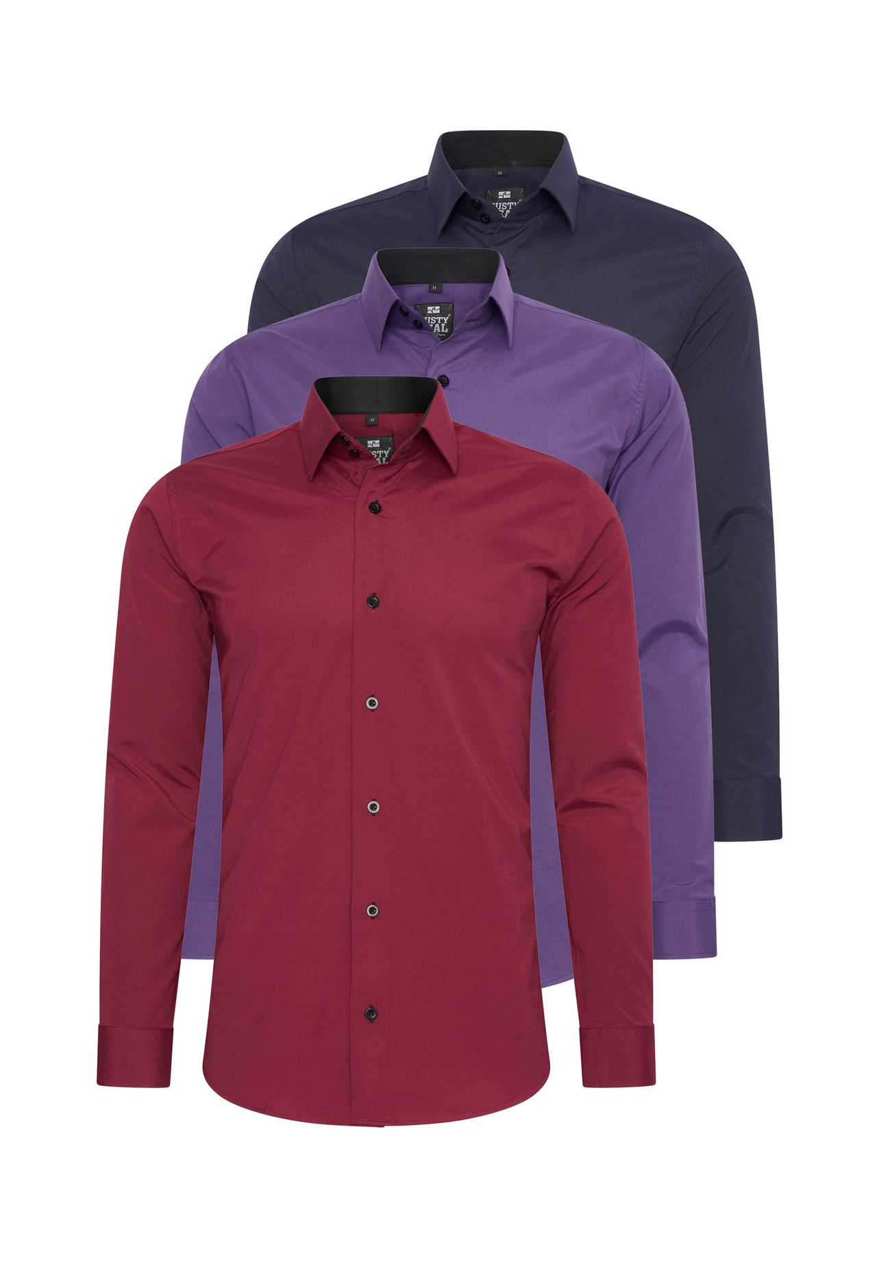 Рубашка (3 шт) с длинными рукавами, приталенного кроя RUSTY NEAL, фиолетовый
Рубашка (3 шт) с длинными рукавами, приталенного кроя RUSTY NEAL, фиолетовый