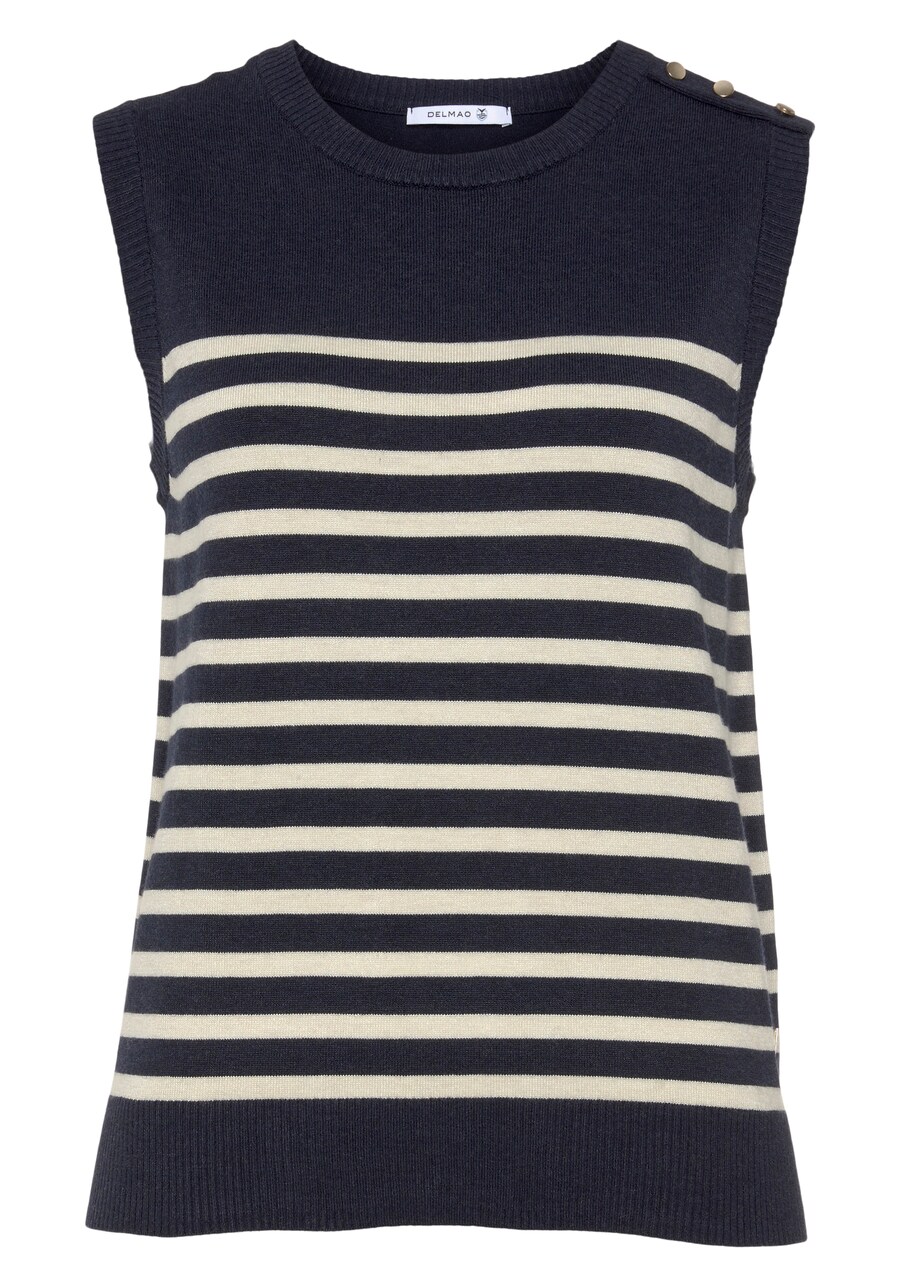 Тонкий вязаный свитер DELMAO Sweater, ночной синий
Тонкий вязаный свитер DELMAO Sweater, ночной синий