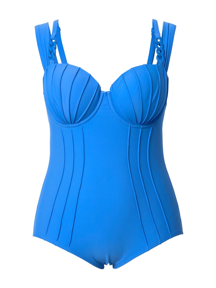 Купальник Ulla Popken, средне-синий
Купальник Ulla Popken, средне-синий