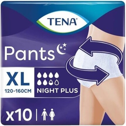 Брюки Night Plus XL Extra Large, комфорт на ночь и максимальная защита, упаковка 10 шт. Tena
Брюки Night Plus XL Extra Large, комфорт на ночь и максимальная защита, упаковка 10 шт. Tena