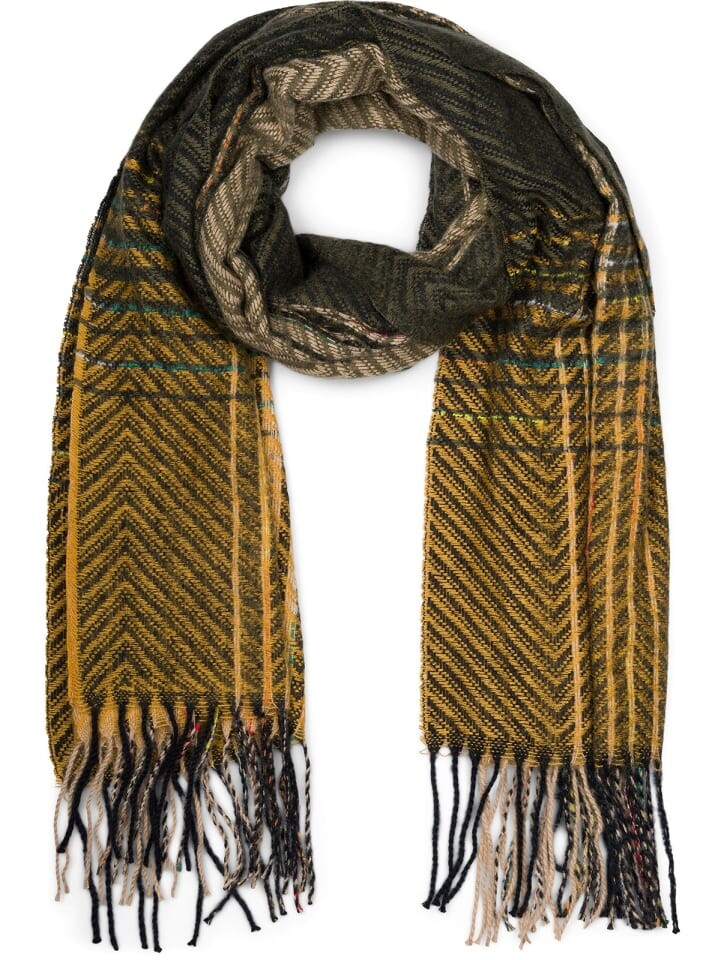 Шарф styleBREAKER, цвет oliv/camel
Шарф styleBREAKER, цвет oliv/camel