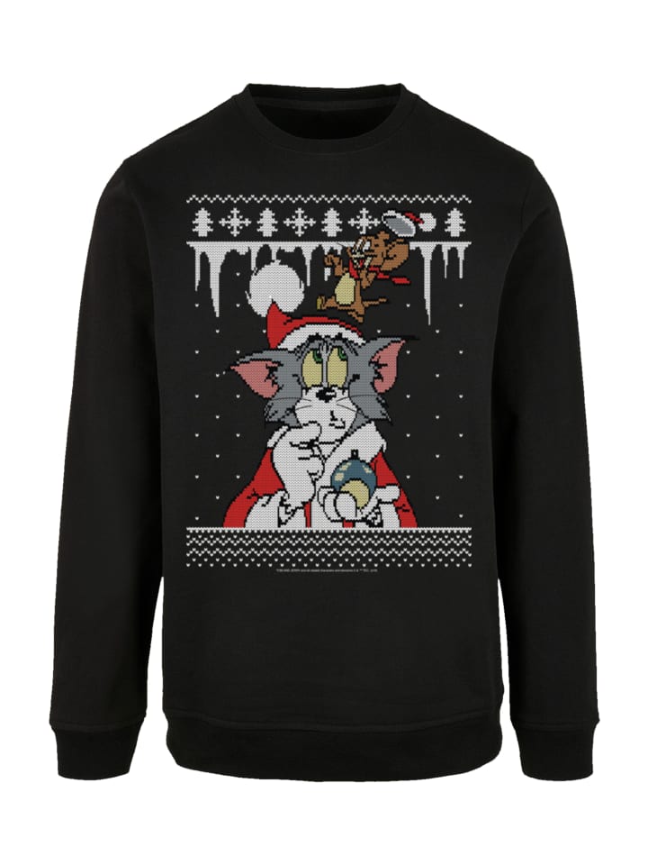 Рождественская толстовка Том и Джерри черного цвета F4NT4STIC
Рождественская толстовка Том и Джерри черного цвета F4NT4STIC