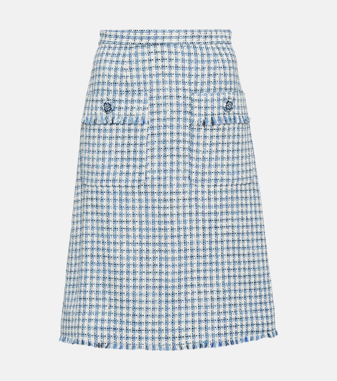 Мини-юбка с завышенной талией в ломаную клетку ETRO, синий
Мини-юбка с завышенной талией в ломаную клетку ETRO, синий